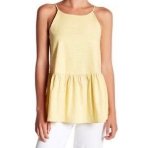 Yellow Sleeveless Top